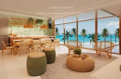 Apartamento garden à venda em ipojuca, praia do cupe, com 4 quartos, 150m²