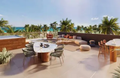 Cobertura à venda em ipojuca, praia do cupe, com 4 quartos, 217m²