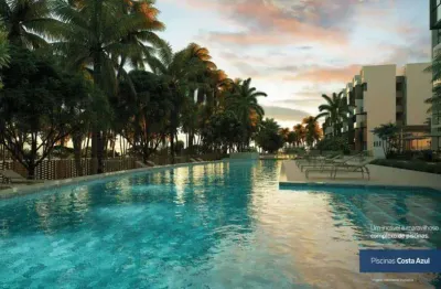 Apartamento garden à venda em tamandaré, praia dos carneiros, com 2 quartos, 72m²