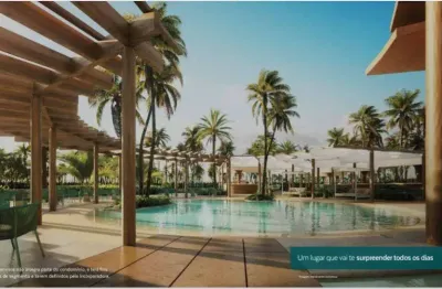 Apartamento garden à venda em tamandaré, praia dos carneiros, com 2 quartos, 72m²