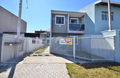 Casa em condomínio fechado com 3 quartos à venda na rua agenor antônio rodrigues, 573, sítio cercado, curitiba, 78 m2 por r$ 430.000