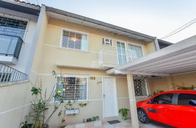 Casa com 3 quartos à venda na rua magdalena taborda ribas, 574, novo mundo, curitiba, 80 m2 por r$ 560.000