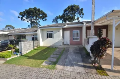 Casa em condomínio fechado com 2 quartos à venda na rua peru, 1101, capela velha, araucária, 40 m2 por r$ 225.000
