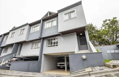 Casa em condomínio fechado com 3 quartos à venda na rua maria trevisan tortato, 964, novo mundo, curitiba, 177 m2 por r$ 890.000