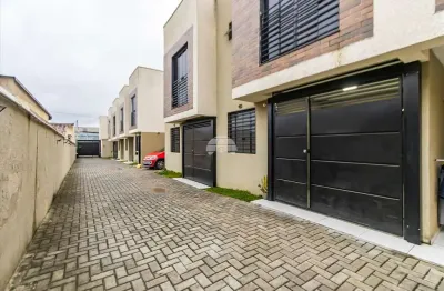 Casa em condomínio fechado com 3 quartos à venda na rua luiz machuca, 282, alto boqueirão, curitiba, 60 m2 por r$ 390.000