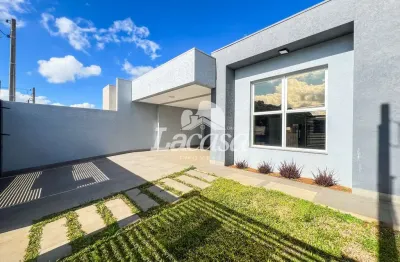 Imobiliária la casa vende: casa nova no residencial alto de santa maria!