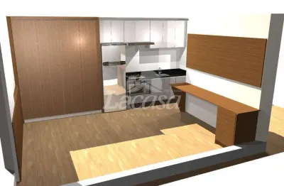 Imobiliária la casa aluga: apartamento stúdio semi mobiliado, próximo a faculdade campo real!