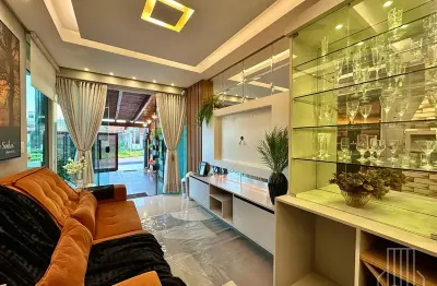Linda casa 2 dormitórios mobiliada e decorada non guarani em capão