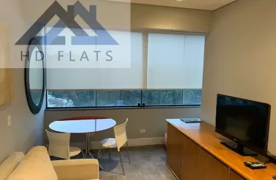 Flat com 1 quarto para alugar na rua doutor chibata miyakoshi, 183, paraíso do morumbi, são paulo, 34 m2 por r$ 2.515