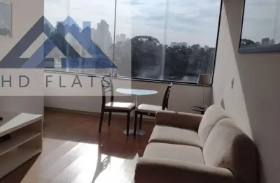 Flat com 1 quarto para alugar na rua doutor chibata miyakoshi, 183, paraíso do morumbi, são paulo, 30 m2 por r$ 1.700