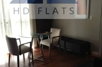 Flat com 1 quarto para alugar na rua ribeiro do vale, 152, brooklin paulista, são paulo, 43 m2 por r$ 3.500