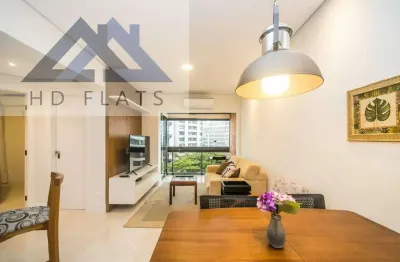 Flat com 1 quarto para alugar na rua brás cardoso, 654, vila nova conceição, são paulo, 44 m2 por r$ 6.000