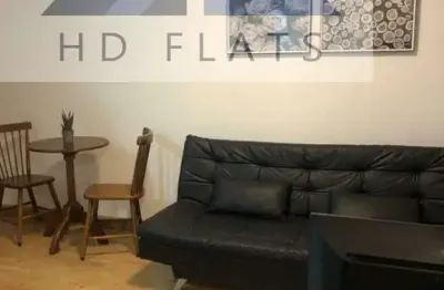 Flat com 1 quarto para alugar na alameda jauaperi, 1083, moema, são paulo, 34 m2 por r$ 2.800