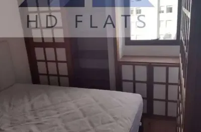 Flat com 1 quarto para alugar na alameda jauaperi, 1083, moema, são paulo, 37 m2 por r$ 2.292