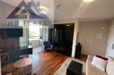 Flat com 1 quarto para alugar na Rua Ribeiro do Vale, 152, Brooklin Paulista, São Paulo