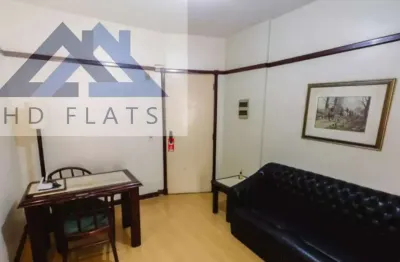 Flat com 1 quarto para alugar na avenida rio branco, 1658, campos eliseos, são paulo, 30 m2 por r$ 1.350