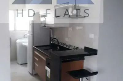 Flat com 1 quarto para alugar na Avenida Vereador José Diniz, 3753, Santo Amaro, São Paulo