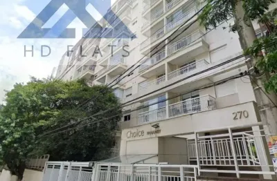 Flat para alugar na rua marie nader calfat, 270, jardim ampliação, são paulo, 30 m2 por r$ 3.200