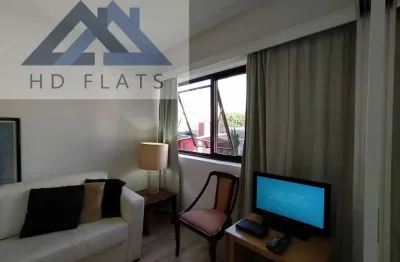 Flat com 1 quarto para alugar na rua pedroso alvarenga, 543, itaim bibi, são paulo, 35 m2 por r$ 5.000