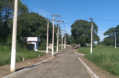 Terreno em condomínio fechado à venda na Avenida Prefeito Milton Rodrigues, s/n, Centro (Manilha), Itaboraí