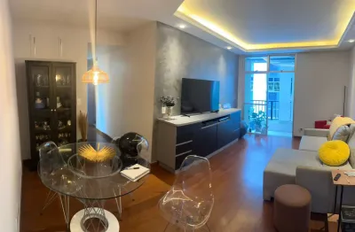 Apartamento impecável em icarai com 80m², 2 quartos mobiliado e lazer completo, niterói rj