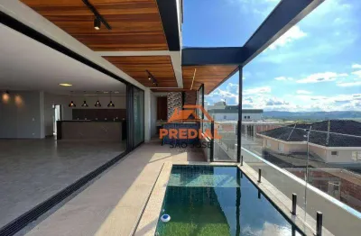 Casa com 4 dormitórios à venda, 405 m² por r$ 2.850.000,00 - condomínio residencial jaguary - são josé dos campos/sp
