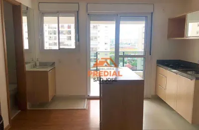 Apartamento para alugar, 40 m² por r$ 4.130,00/mês - jardim aquarius - são josé dos campos/sp