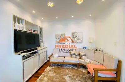 Apartamento com 3 dormitórios para alugar, 134 m² - vila ema - são josé dos campos/sp