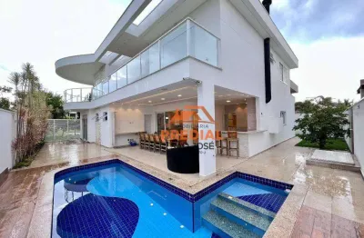 Casa com 4 suítes à venda, 415 m² por r$ 5.290.000 - jardim do golfe - são josé dos campos/sp