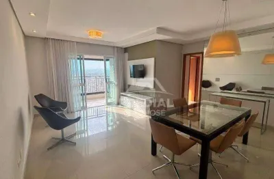 Apartamento com 3 dormitórios para alugar, 111 m² por r$ 6.720/mês - jardim aquarius - são josé dos campos/sp