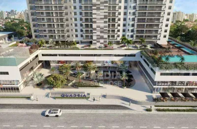 Apartamento de 2 dormitórios no empreendimento quadria jardim aquarius