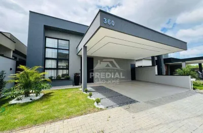 Casa com 3 dormitórios à venda, 160 m² - Condomínio Residencial Floresta - São José dos Campos/SP