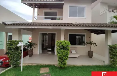Casa com 3 quartos à venda na avenida santos dumont, estrada do coco, lauro de freitas por r$ 1.200.000