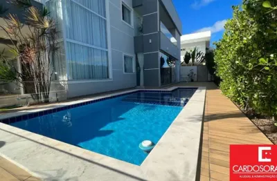 Casa com 4 quartos à venda na rua caraíva, alphaville litoral norte i i, camaçari por r$ 1.750.000