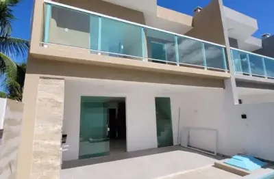 Casa com 3 quartos à venda na rua alameda humaitá, guarajuba, camaçari por r$ 630.000