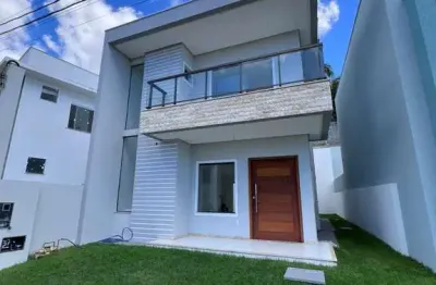 Casa com 4 quartos à venda na caji, caji, lauro de freitas por r$ 667.000