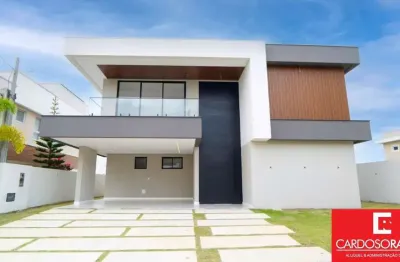 Casa com 5 quartos à venda na alphaville litoral norte i, alphaville (abrantes), camaçari, 564 m2 por r$ 2.850.000