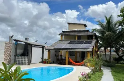 Casa com 4 quartos à venda na rua da fonte, abrantes, camaçari por r$ 900.000