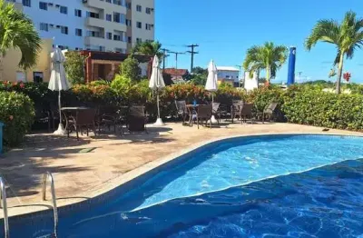 Apartamento com 3 quartos à venda na avenida santos dumont, estrada do coco, lauro de freitas, 75 m2 por r$ 495.000