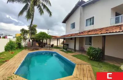 Casa com 3 quartos para alugar na avenida praia de guarujá, vilas do atlantico, lauro de freitas por r$ 6.500
