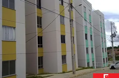 Apartamento com 2 quartos à venda na maria djanira bastos, 1, vida nova, lauro de freitas, 45 m2 por r$ 110.000