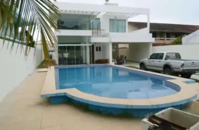 Casa com 4 quartos à venda na rua a, 13, miragem, lauro de freitas, 480 m2 por r$ 1.500.000