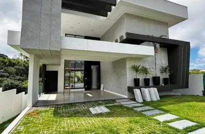 Casa com 4 quartos à venda na rodovia ba-099 - estrada do côco, alphaville (abrantes), camaçari, 280 m2 por r$ 2.350.000