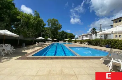 Apartamento com 2 quartos à venda na rodovia ba-099 - estrada do côco, abrantes, camaçari, 54 m2 por r$ 280.000