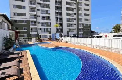 Apartamento com 2 quartos à venda na rua manoel silvestre leite, 91, centro, lauro de freitas, 69 m2 por r$ 355.000