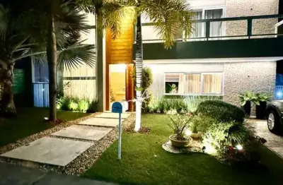 Casa em condomínio fechado com 4 quartos à venda na rua caraíva, alphaville (abrantes), camaçari por r$ 2.350.000