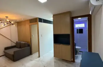 Apartamento com 1 quarto para alugar na rua itamarajú, pitangueiras, lauro de freitas, 35 m2 por r$ 2.800
