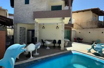Casa em condomínio fechado com 3 quartos para alugar na avenida amarílio thiago dos santos, 1513, vila praiana, lauro de freitas por r$ 2.700