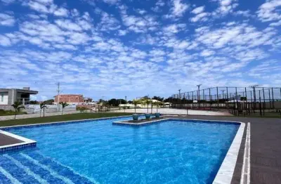 Terreno em condomínio fechado à venda na rua arembepe, arembepe (abrantes), camaçari por r$ 250.000