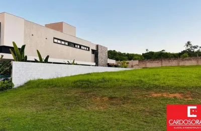 Terreno em condomínio fechado à venda na alphaville litoral norte i, alphaville (abrantes), camaçari por r$ 900.000